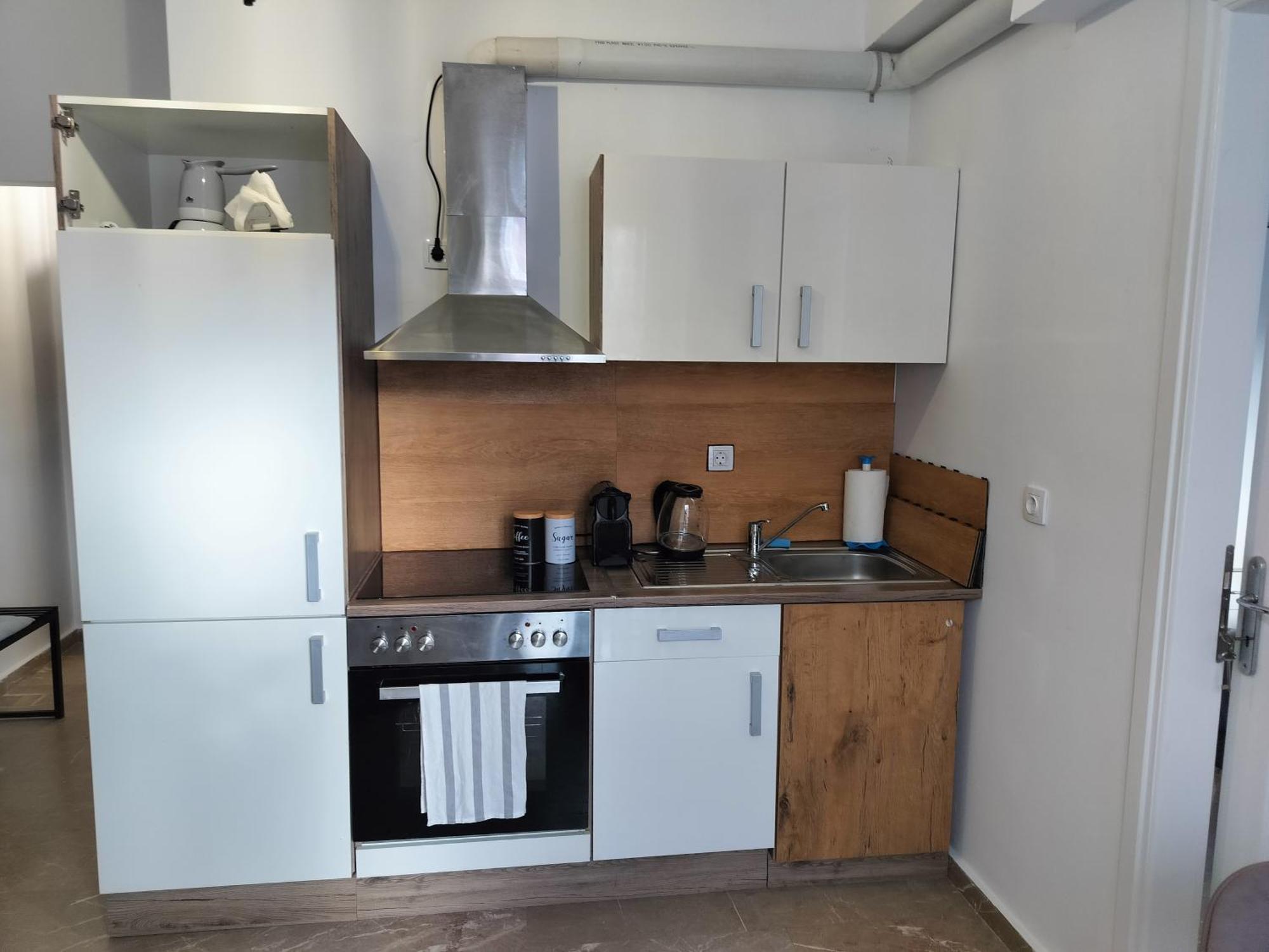 Cozy Central Flat In Pyrgos Near Olympia Bilik gambar